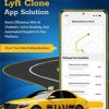 White Label Lyft Clone App – AI-Powered Taxi Solution